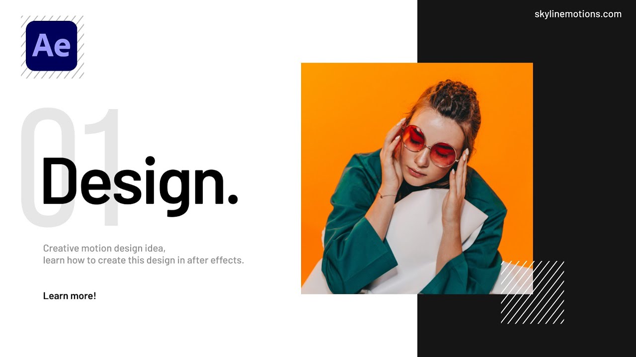 New Elegant SLIDESHOW Animation | After Effects Tutorial | Step-by-Step