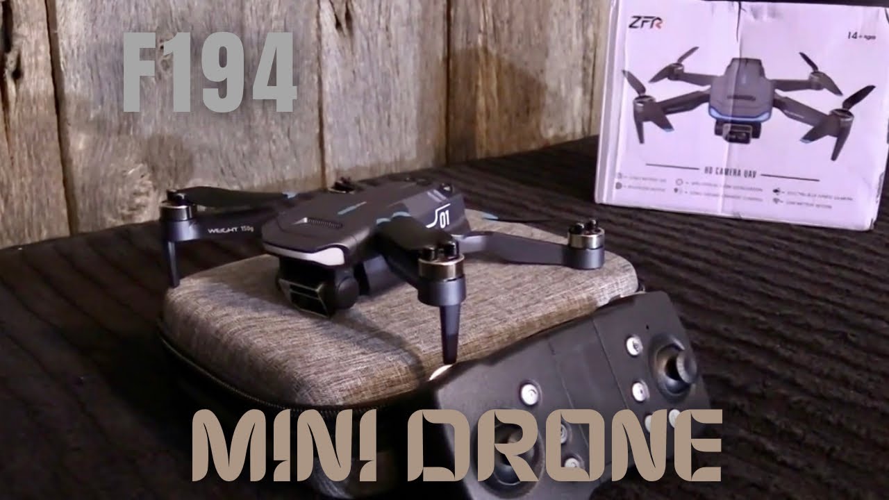 Mini GPS Drone with 4K camera AUOSHI F194 Budget drone under $100