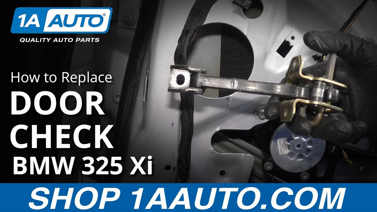 How to Replace Rear Door Check 97-06 BMW 325 Xi