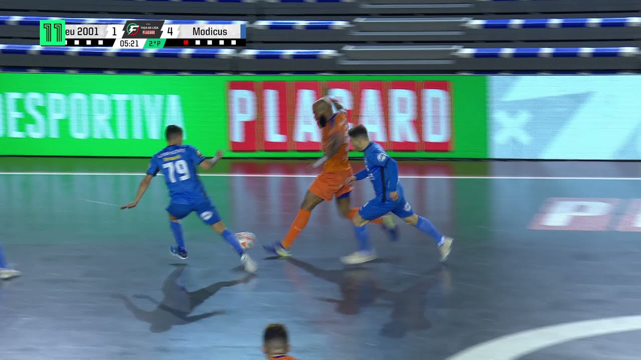 Taça da Liga de Futsal Placard (Quartos de final): Viseu 2001 3-5 Modicus Cartest