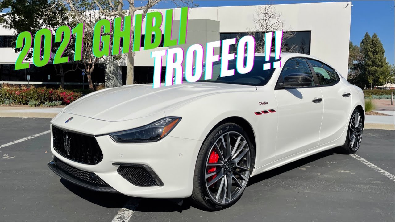 The First Ferrari Powered V8 580hp Maserati Ghibli Trofeo!!