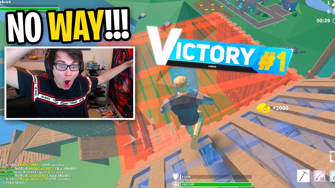 I finally tried STRUCID FORTNITE for the FIRST TIME... (Roblox Fortnite)