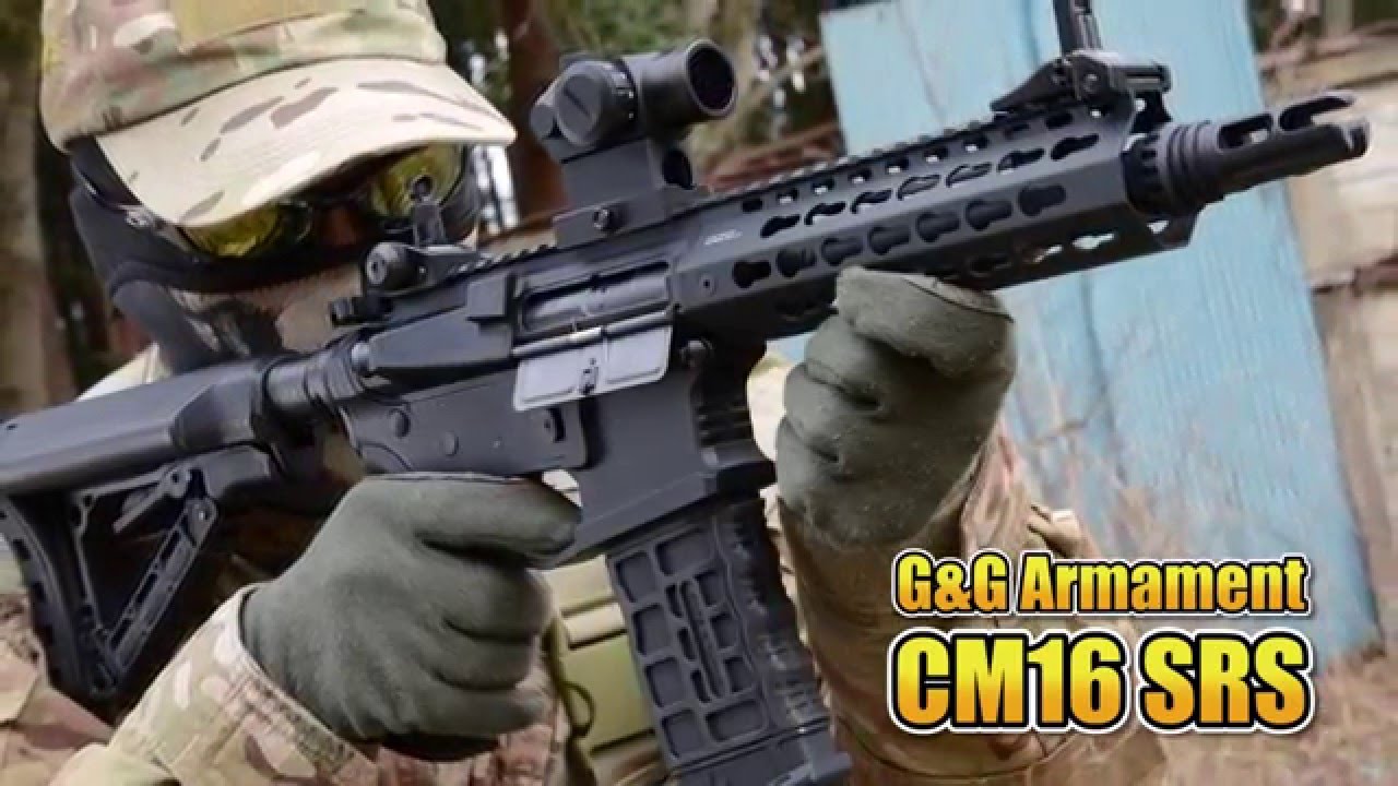 G&G 電動ガン CM16 SRS Airsoft AEG エアガン レビュー