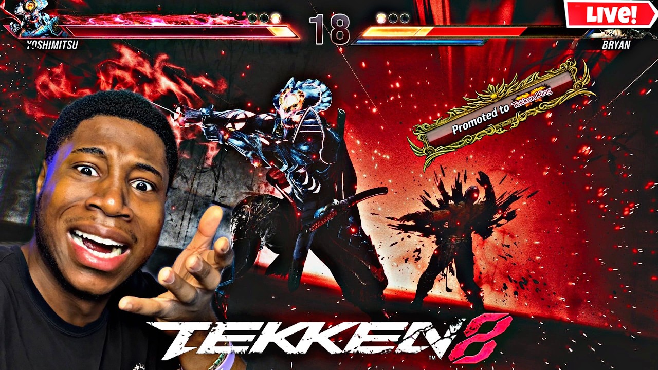 MAKING IT TO TEKKEN KING IN TEKKEN 8 WITHOUT KNOWING ONE COMBO!