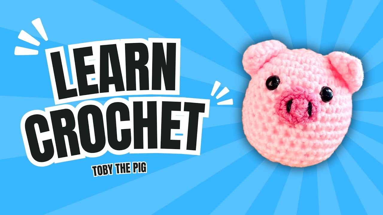 LEARN CROCHET: Pig Tutorial for Beginners Part 1