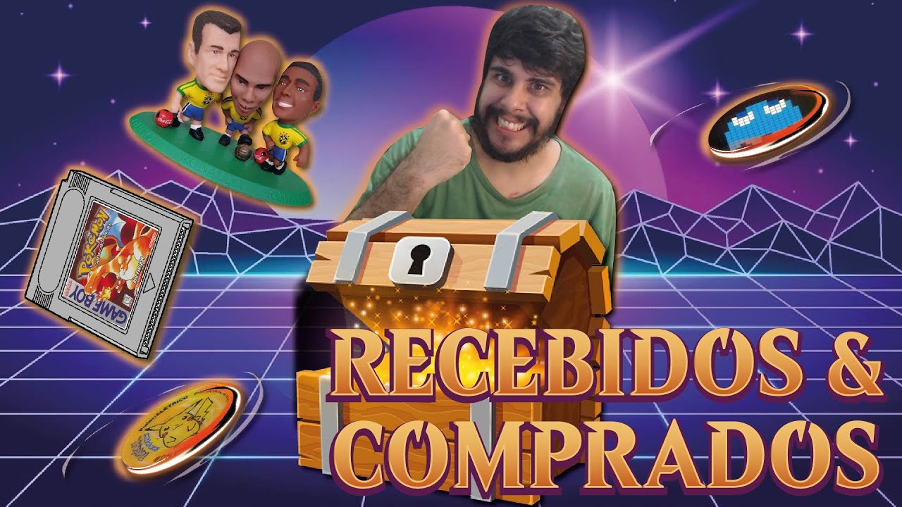 UNBOXING: Cartuchos de gameboy, tazos e coleções da Coca Cola! | RECEBIDOS E COMPRADOS