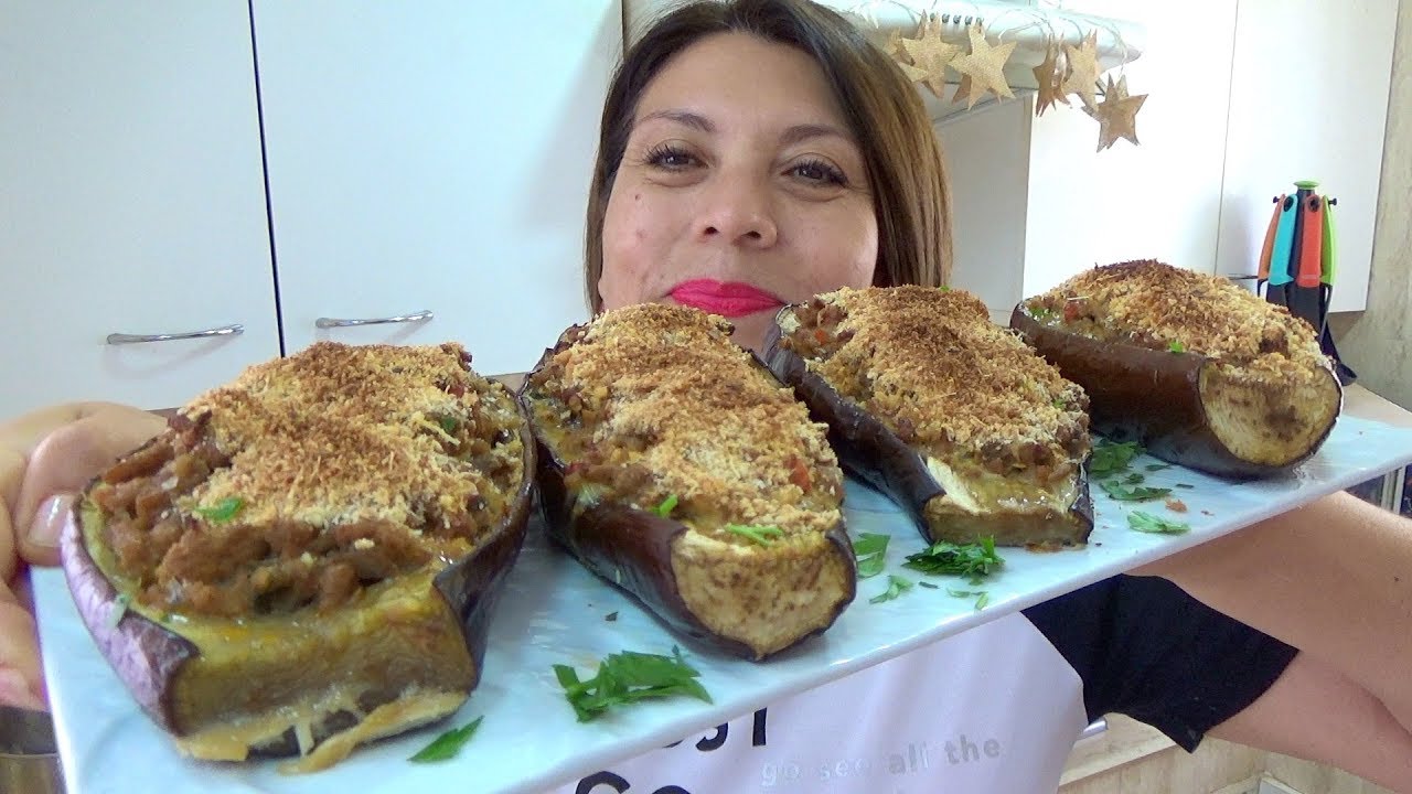 BERENJENAS RELLENAS AL HORNO / Silvana Cocina ❤