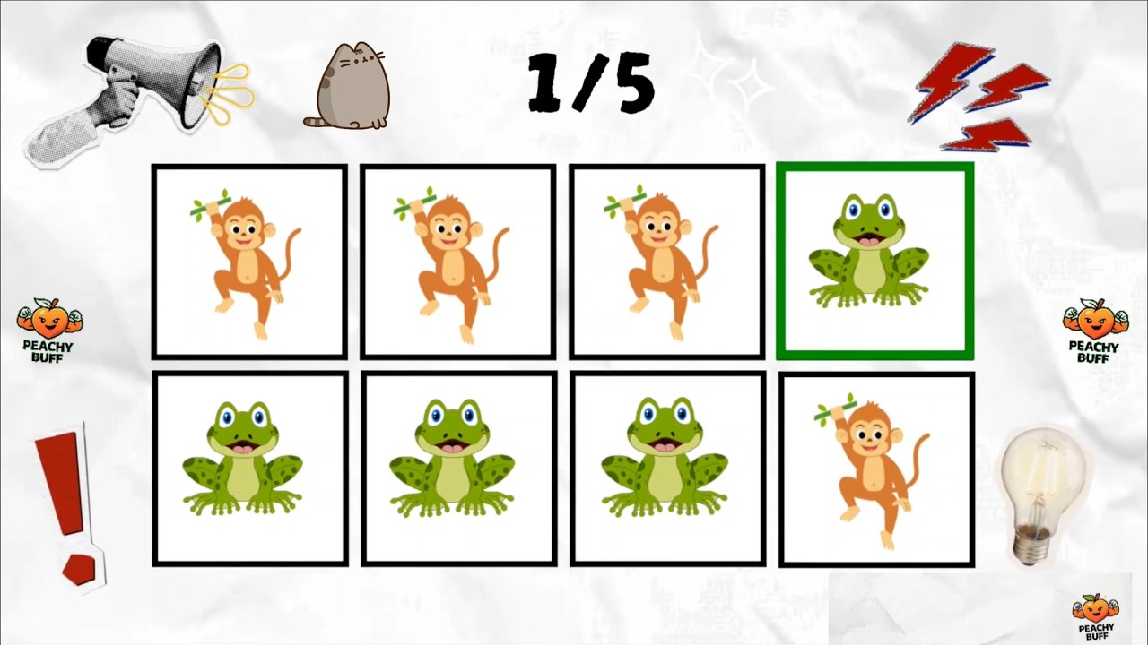Can You Keep Up With The Beat /level 1-3 #43 /#saythewordonbeat #challenge #shorts #jungle # animals