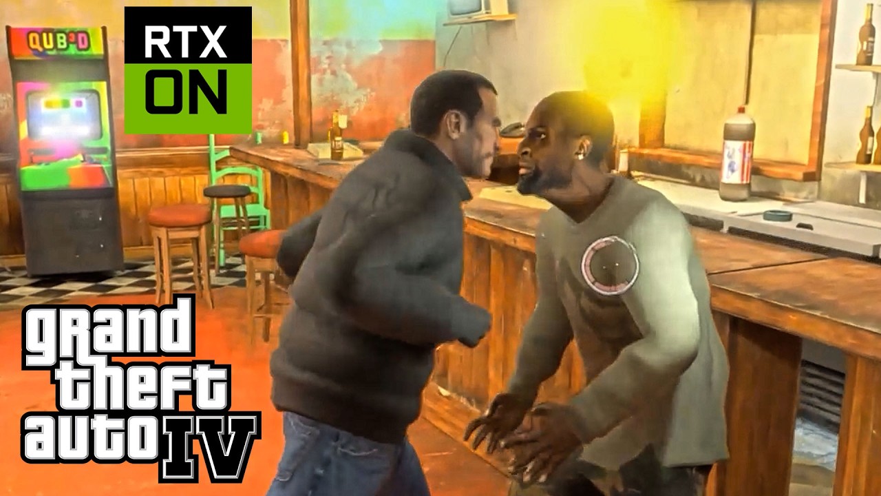 Gta 4 RTX REMIX No Copyright Gameplay | Free to Use | No Commentary Part 2