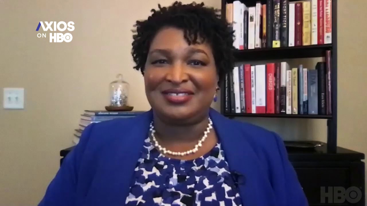 Stacey Abrams: Trump is proof that wealthy, privileged men can leverage that into power