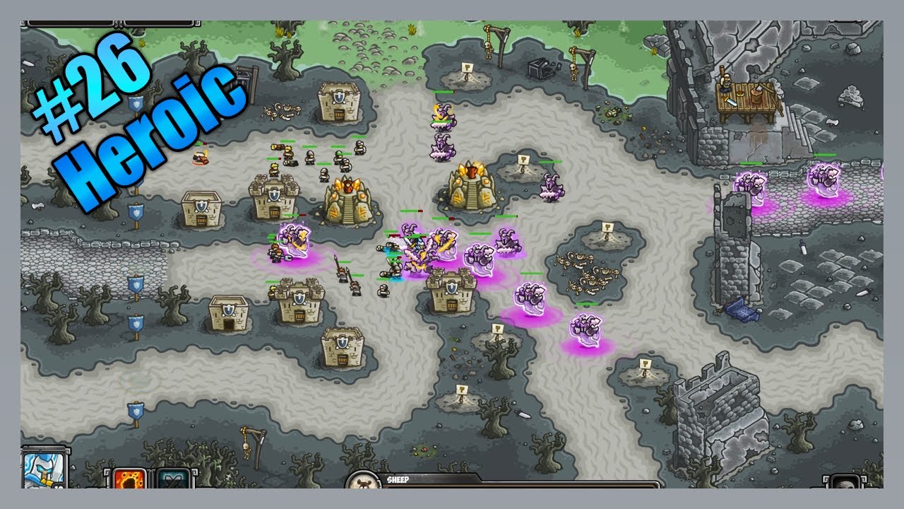 CASTLE BLACKBURN Heroic Challenge Walkthrough【Veteran】| Kingdom Rush (Elite Level)