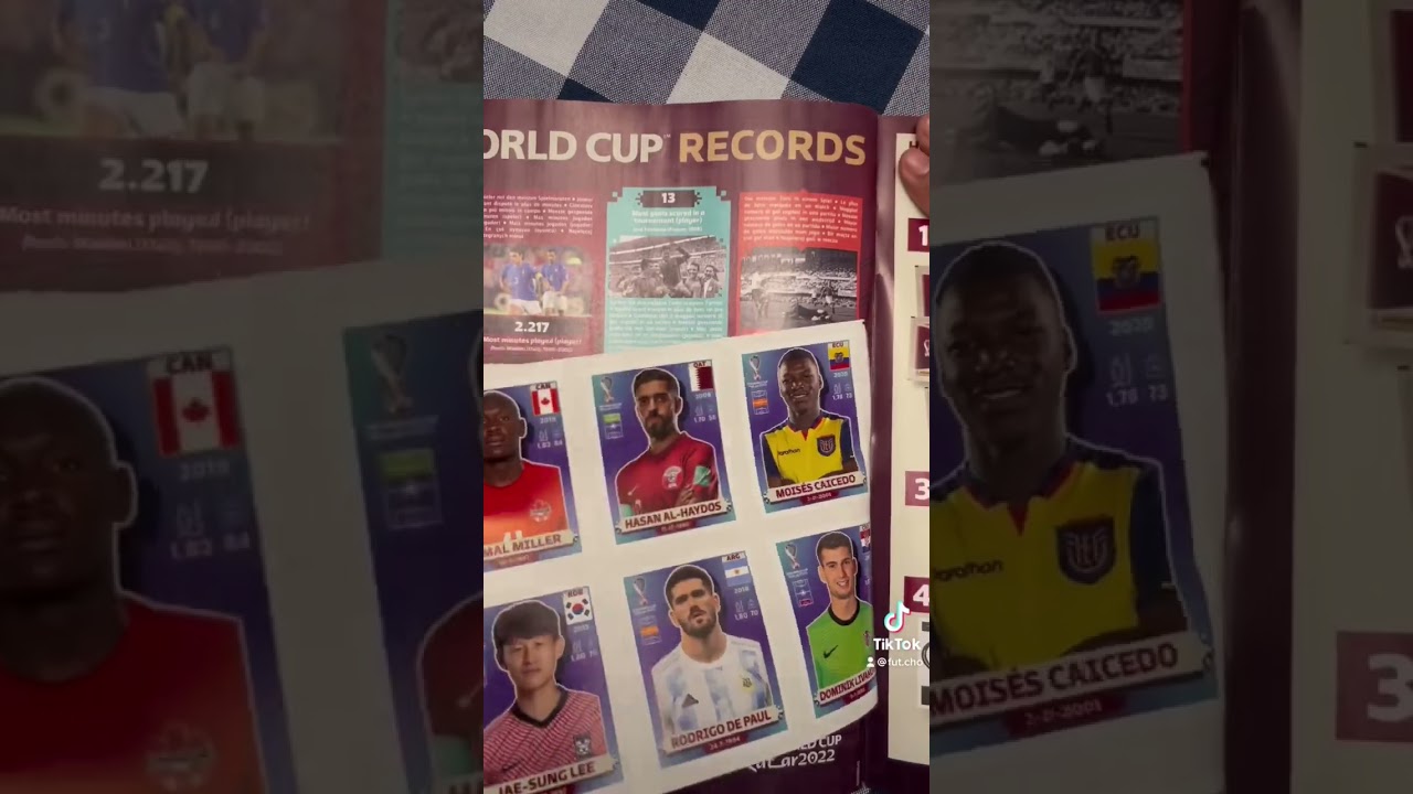 Panini Qatar World Cup 2022 album.