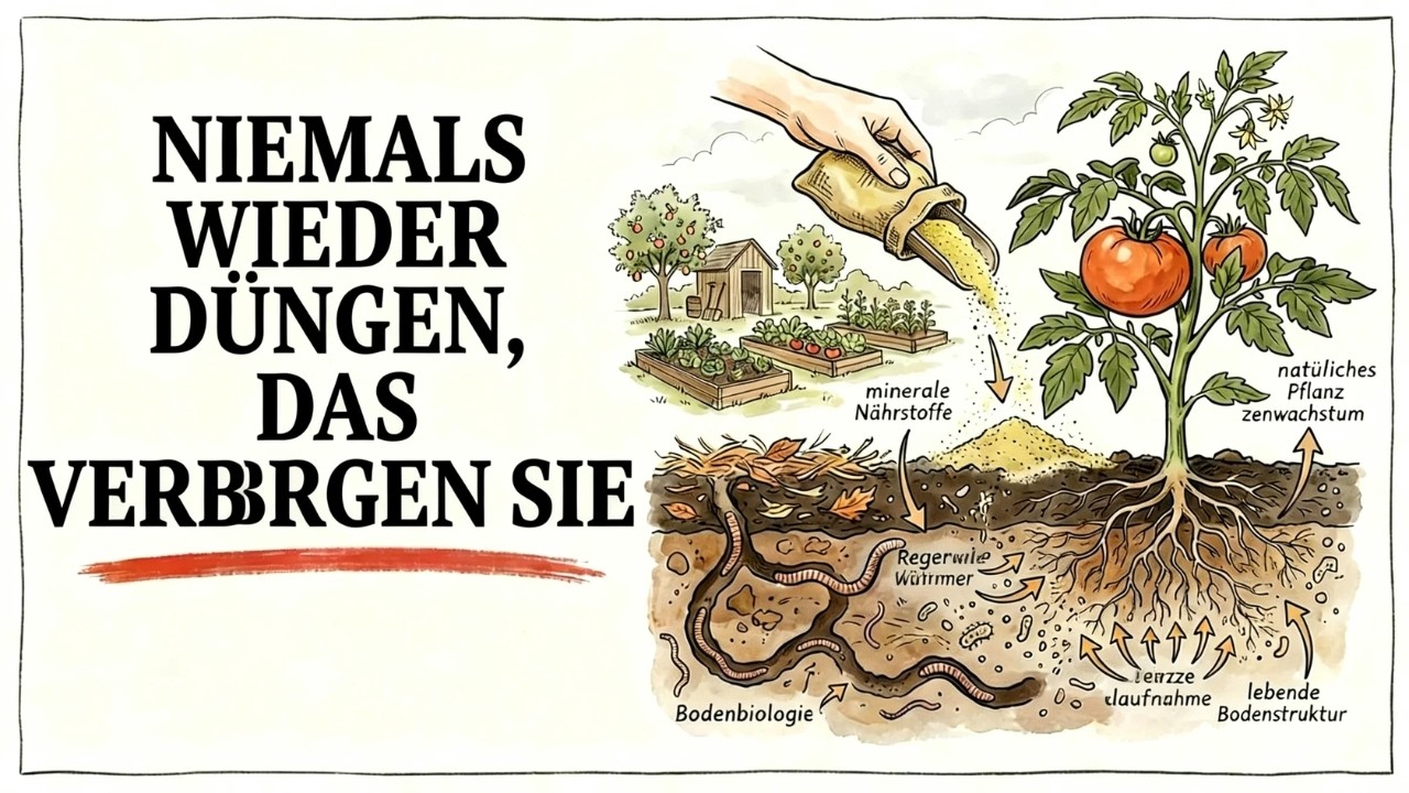 Das „graue Mineral“, das die Fruchtgröße verdreifacht – Warum sind wir auf Chemikalien umgestiegen?