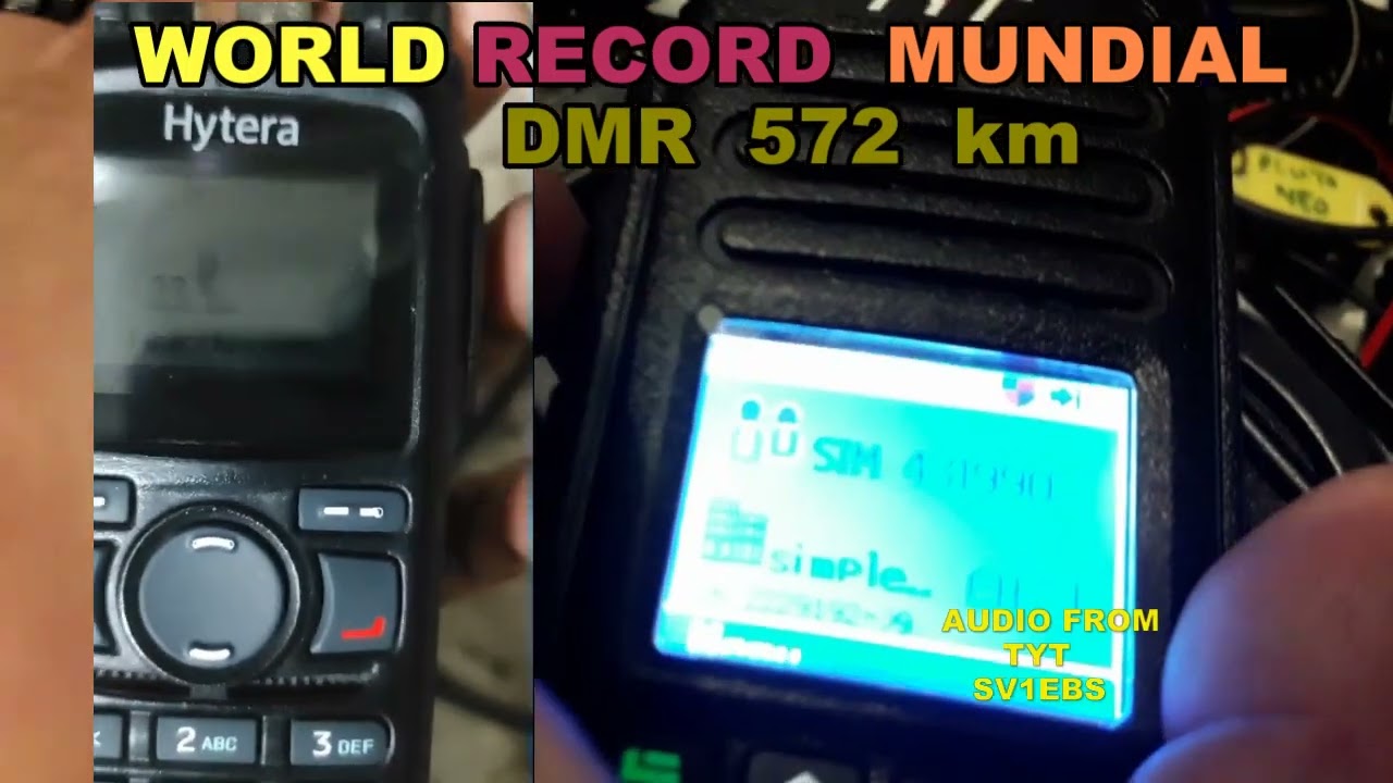 WORLD   RECORD  UHF DMR 572 km 14-08-2024  ITALY - GREECE , IT9GAJ - SV1EBS qso  ONLY WITH  1 WATT !