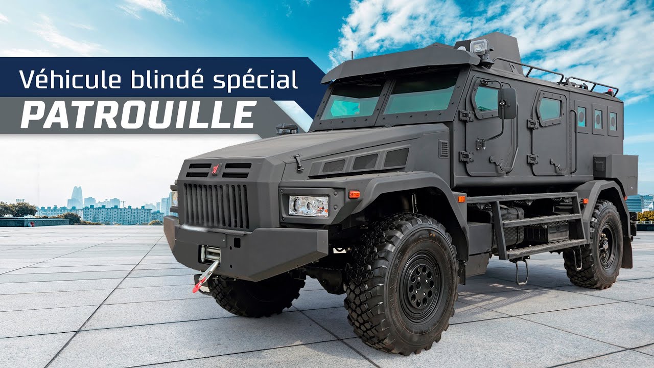 Véhicule blindé spécial PATROUILLE