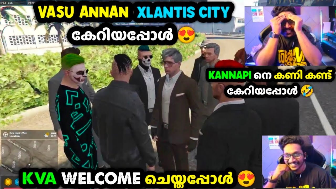 TVA X KVA💥XLANTIS CITY കേറിയപ്പോൾ 🤩KVA WELCOME ചെയ്യാൻ വന്നപ്പോൾ 😍KANNAPI നെ കണി കണ്ട് കേറിയപ്പോൾ🤣