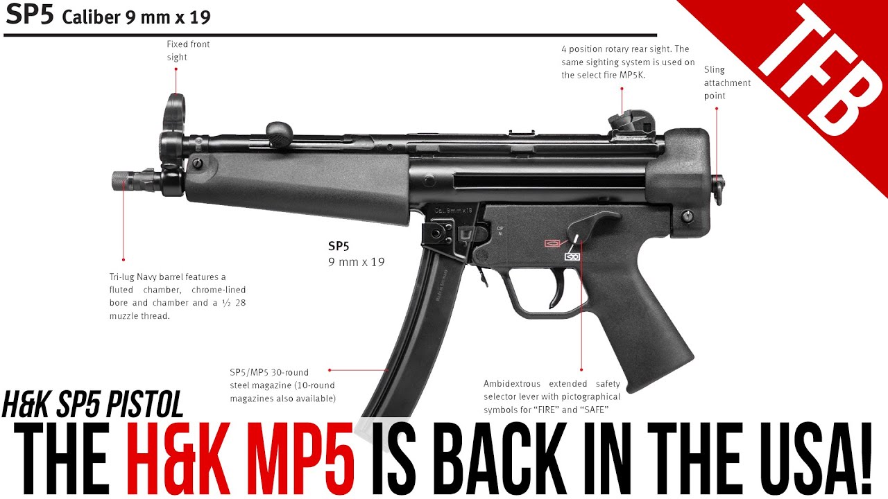H&K MP5 ВЕРНУЛСЯ в США! Представляем SP5