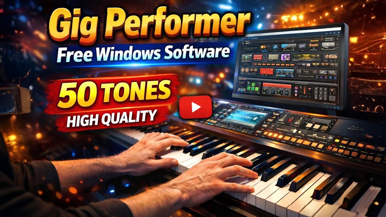 GIG PERFORMER TOP TONES 2026( iNDIAN TONES LIVE USE).Sath me software Free(Gig performer aur FX).