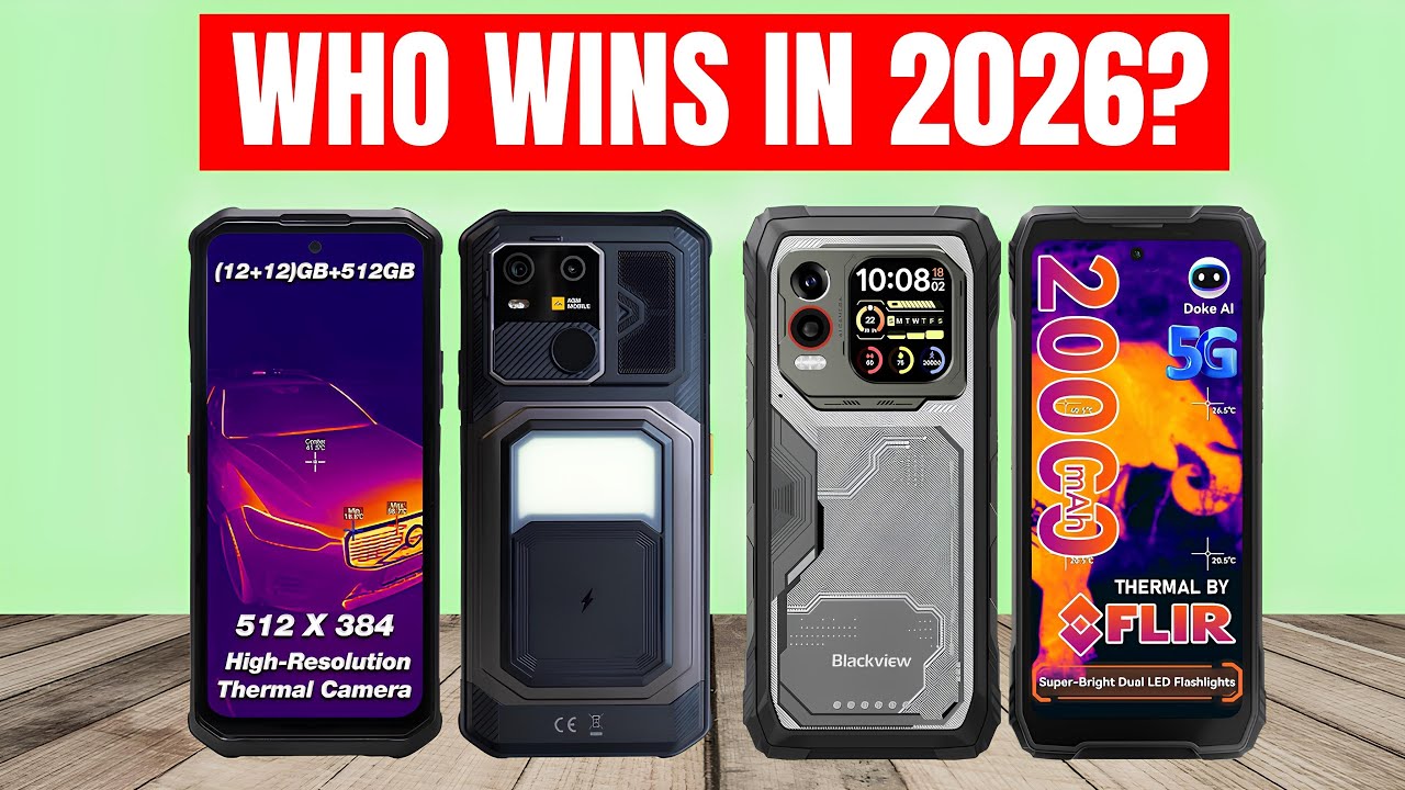 Top 5 Best Rugged Phones With Thermal Cameras in 2026