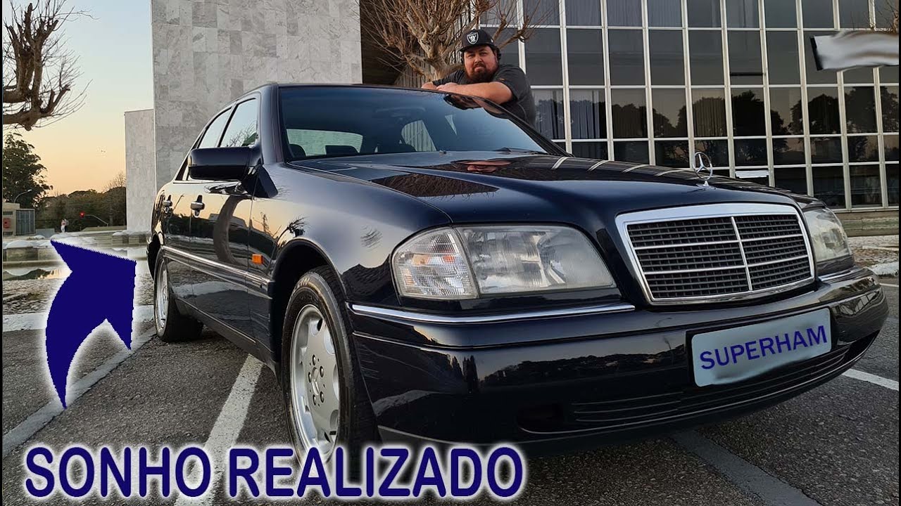REALIZEI UM SONHO DE INFANCIA (MERCEDES C280 1995)