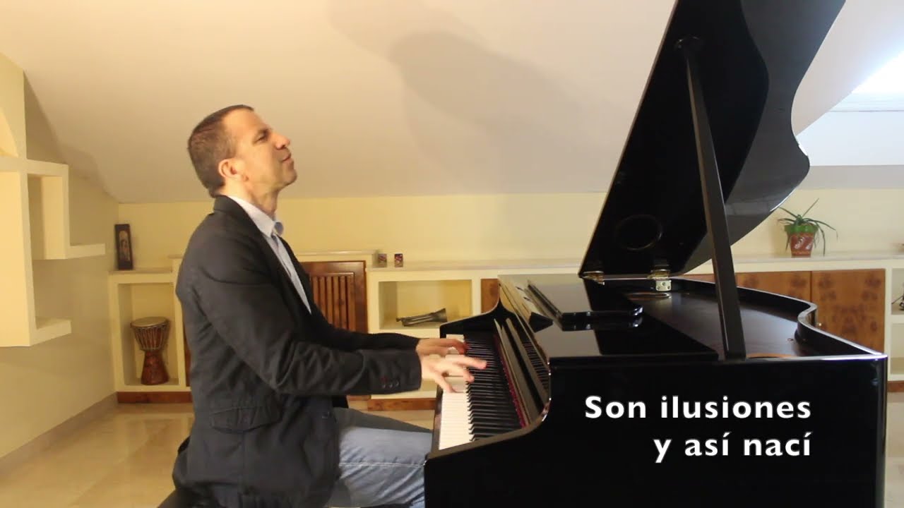Los Chichos - Son ilusiones - Versión piano - Con letra - Adaptación para piano de Jesús Acebedo