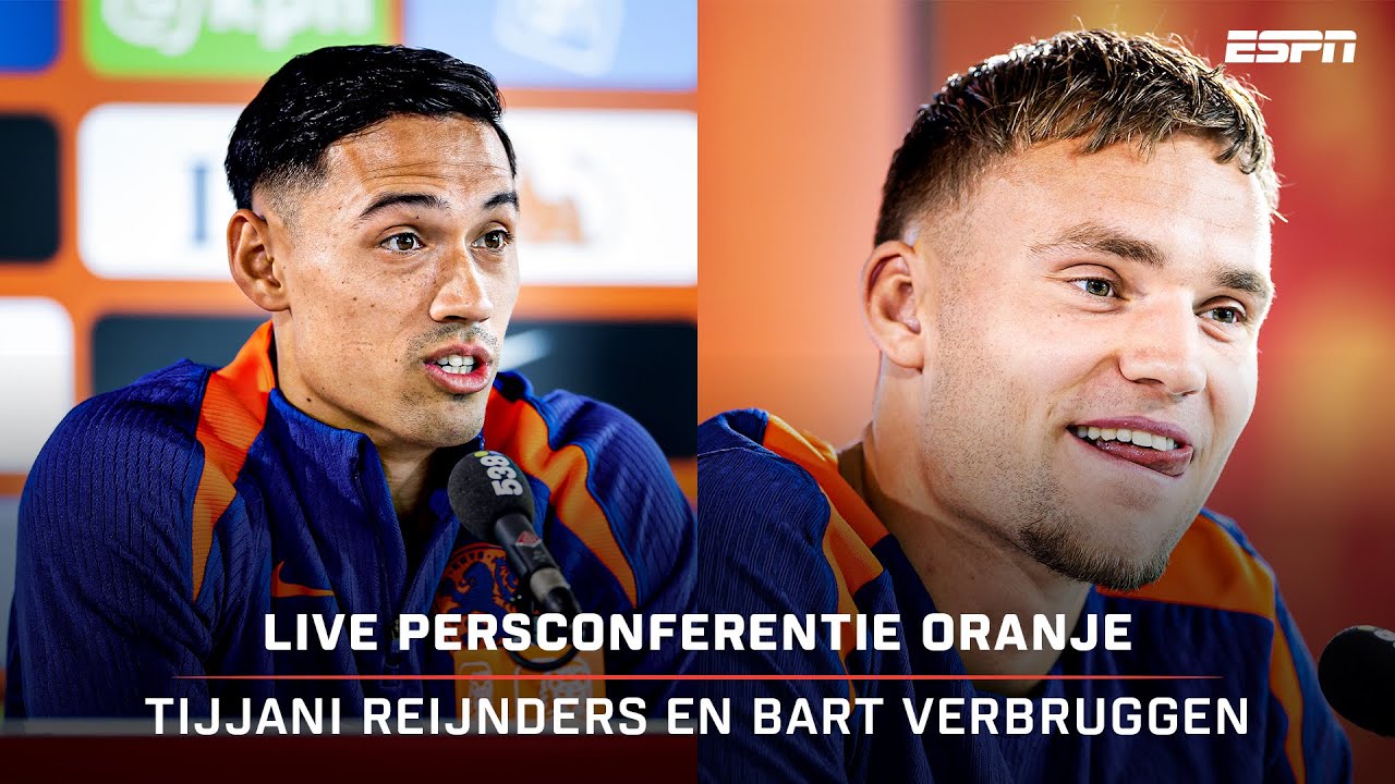 Persconferentie Tijjani Reijnders en Bart Verbruggen 🟠 | Oranje