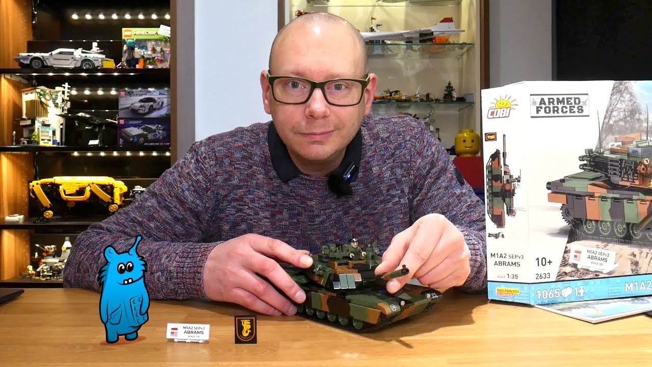 Ein Kawummsgerät. Klasse Modell, großartige Teile. Für 60€ ein super Deal. COBI 2633 M1A2 Abrams.