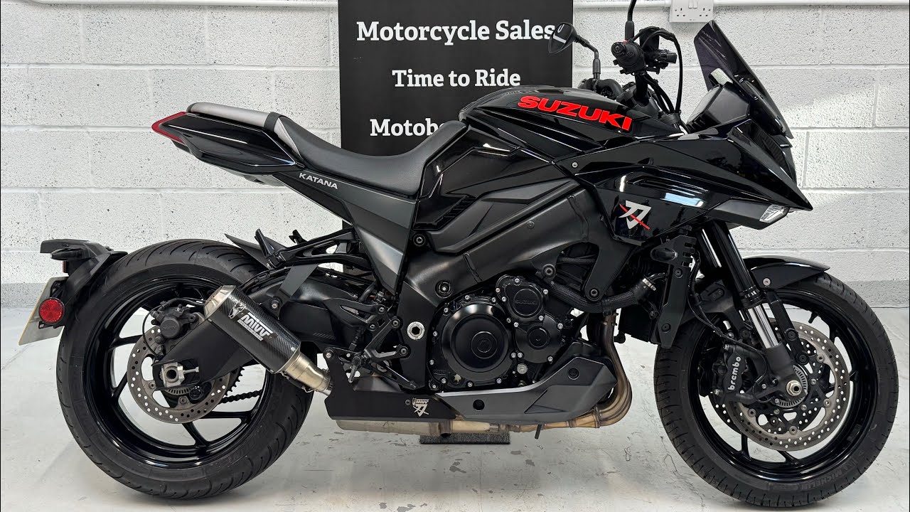 Suzuki Katana 1000, 2020, walk around and start up