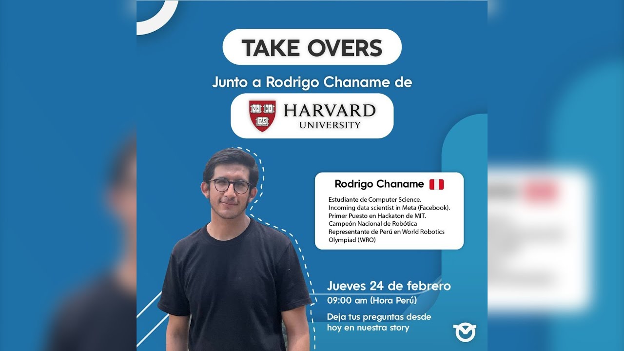 UN DÍA EN HARVARD con RODRIGO CHANAME 🇵🇪📚 | Incognity Takeovers 🤳