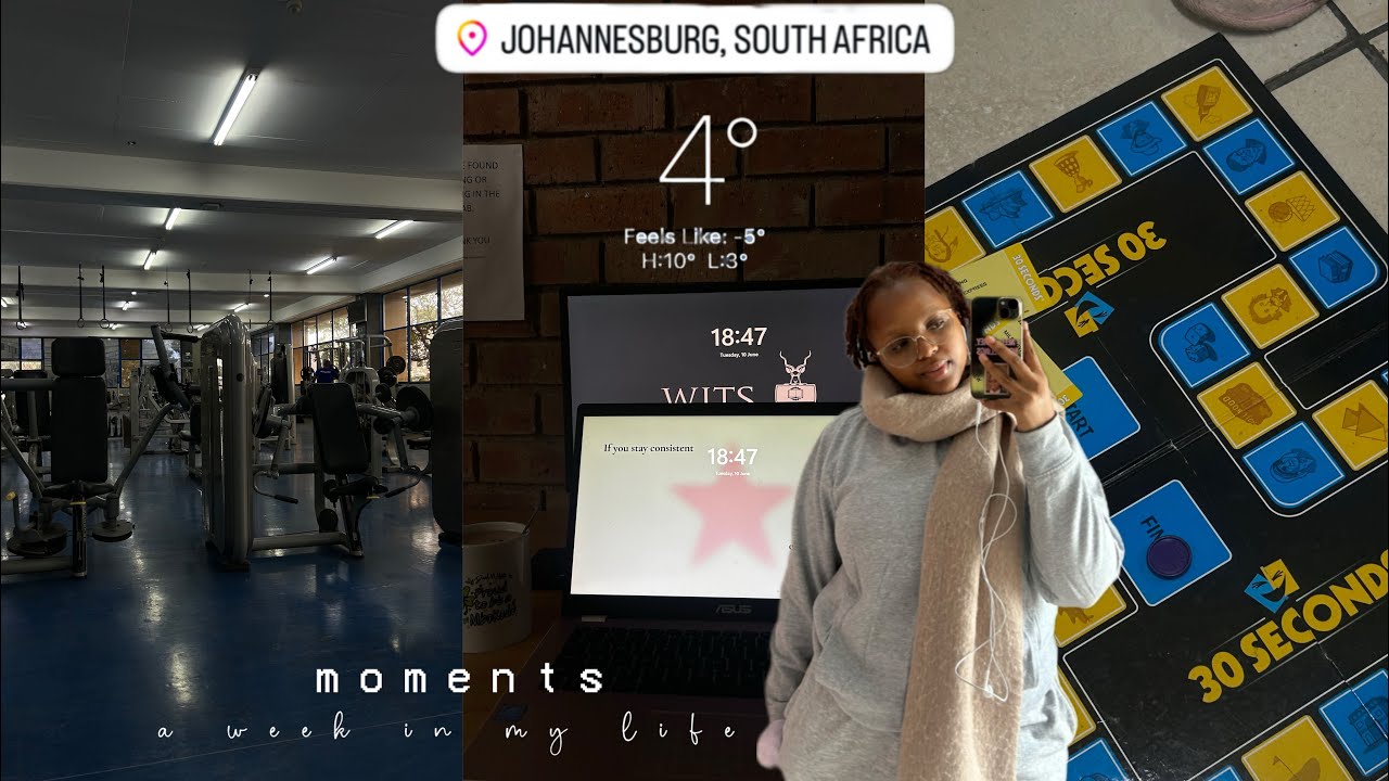 semi-productive week in my life: exams, gym, library dates, shopping, SHEIN haul.📚🛍️