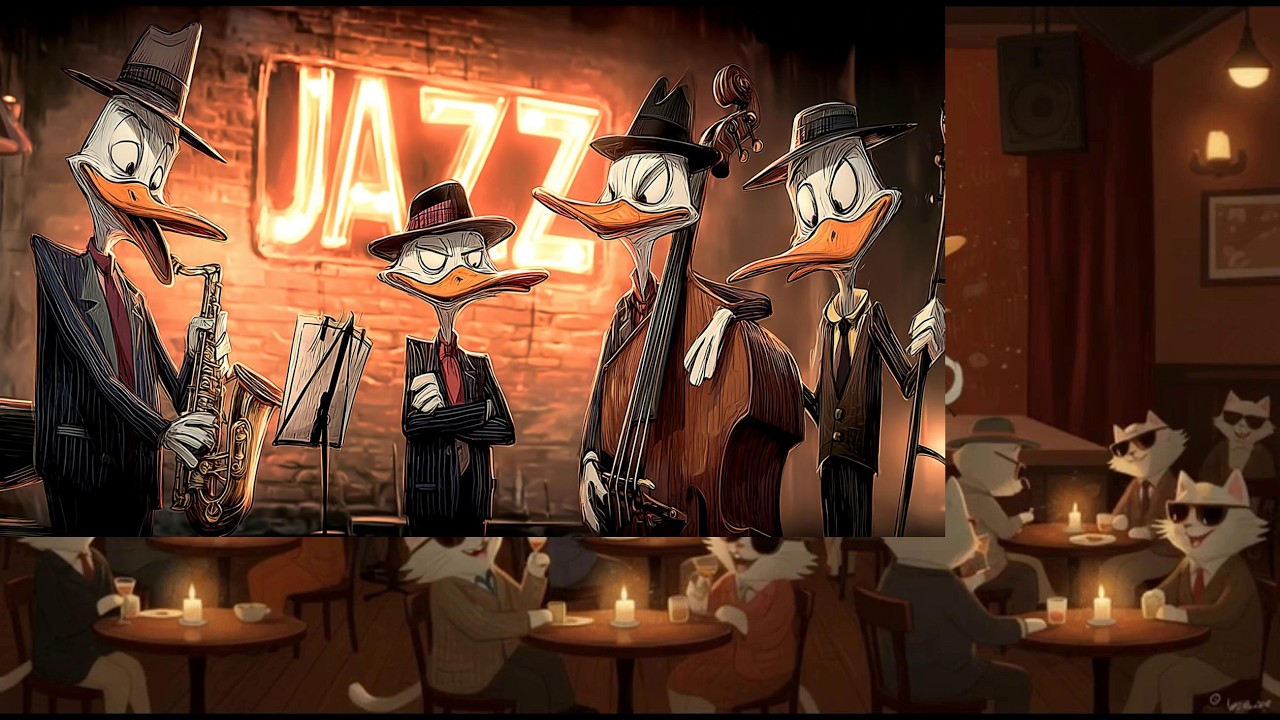 Deep Bass Jazz Nights – Smooth Jazz – Jazz for Focus and Concentration
