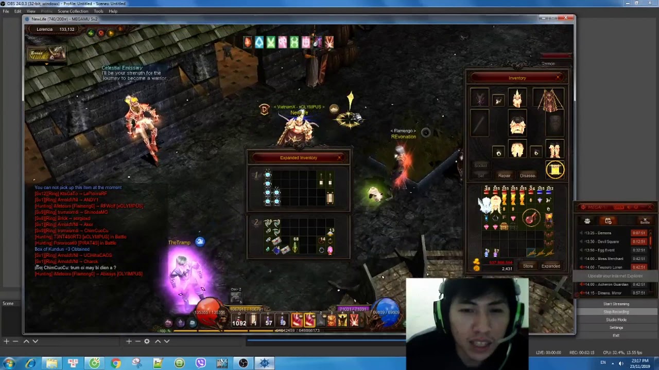 [MEGAMU.NET] Hướng dẫn newbie tham gia Event MEGADROP trong MEGAMU