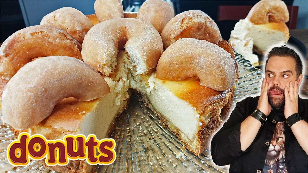 Esta Sobremesa Cremosa de Donuts, vai Fazer Perder a Cabeça a Qualquer Um!
