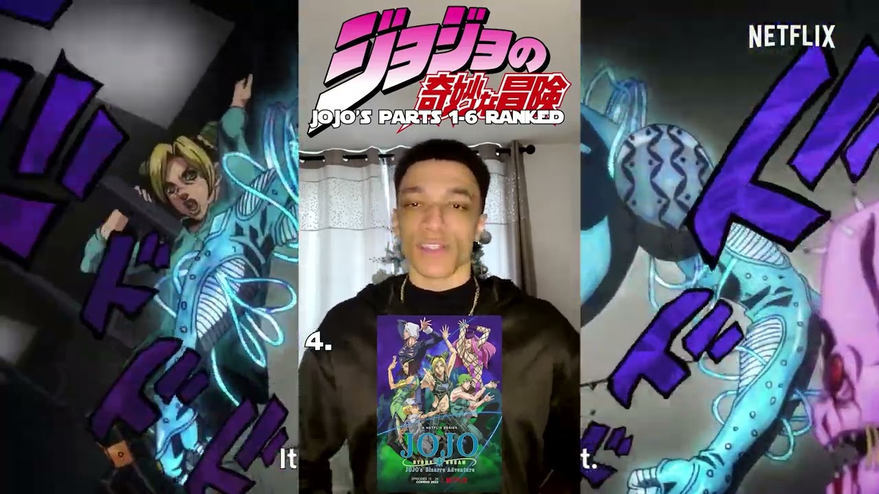 Jojo's Bizarre Adventure seasons 1-6 RANKED - WORST to BEST!