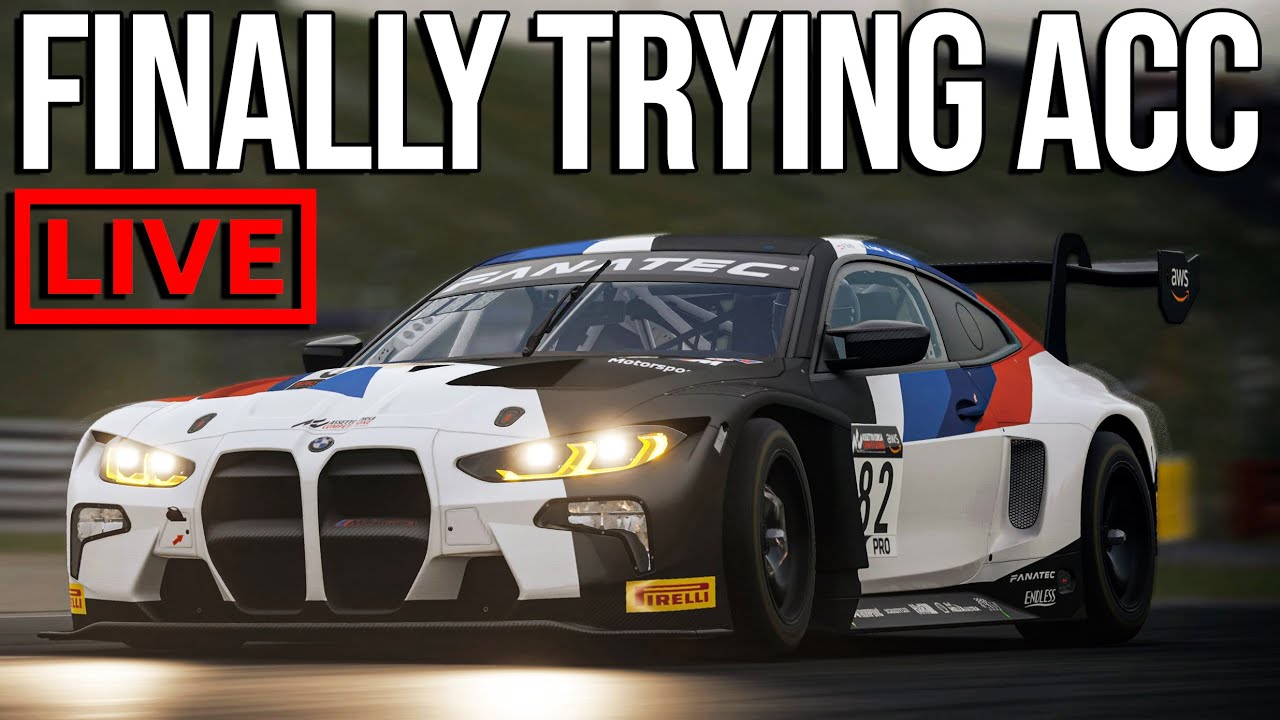 FINALLY Trying Out The New Assetto Corsa Competizione Update