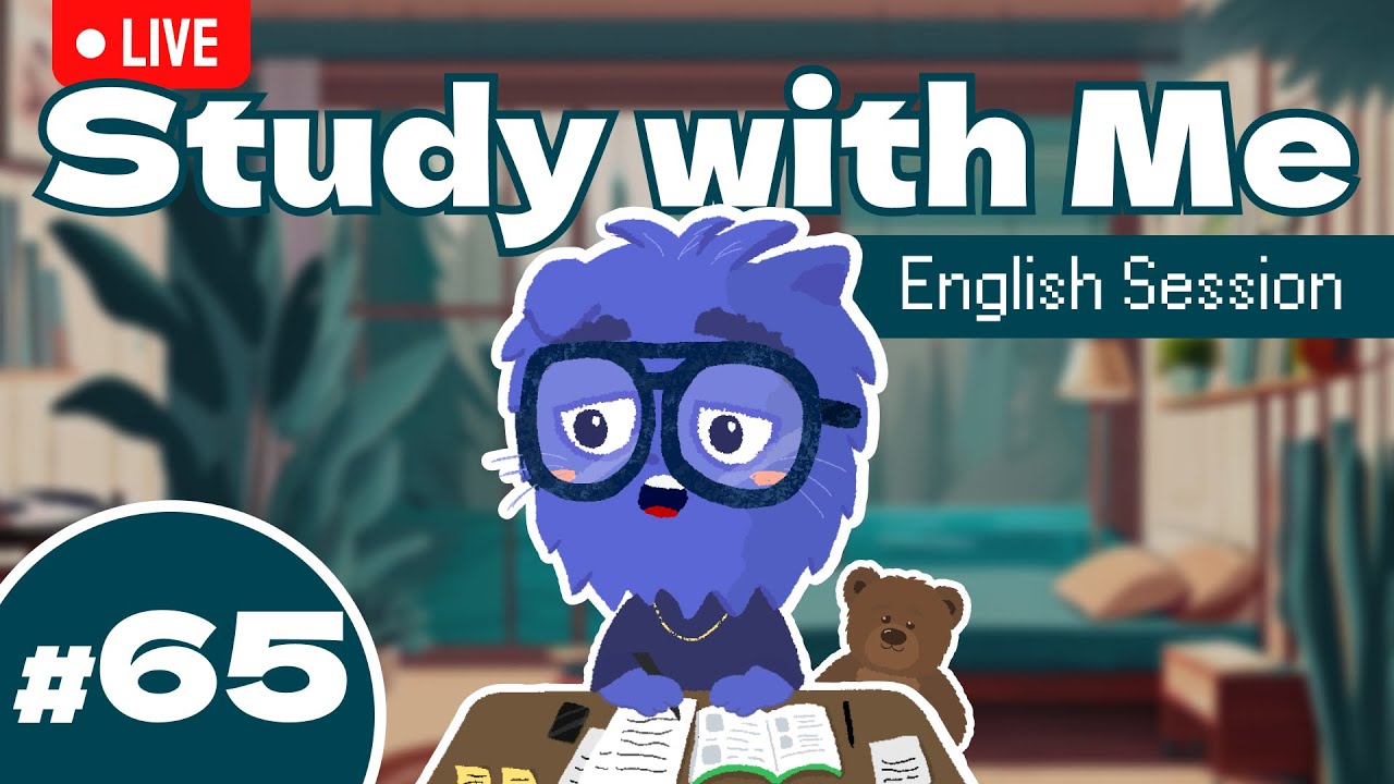 【Study with me】 English session #65 | 英語の勉強