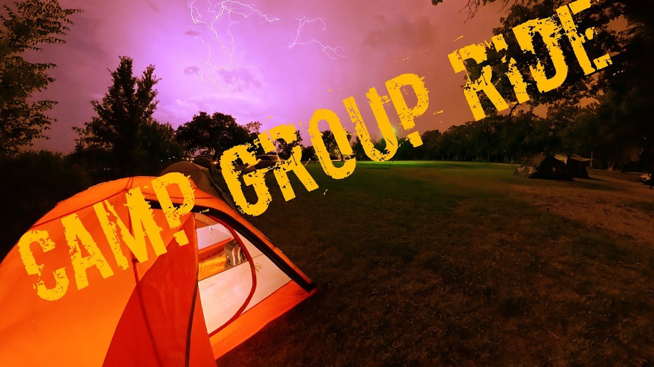 Camp Group Ride at Santa Fe Lake