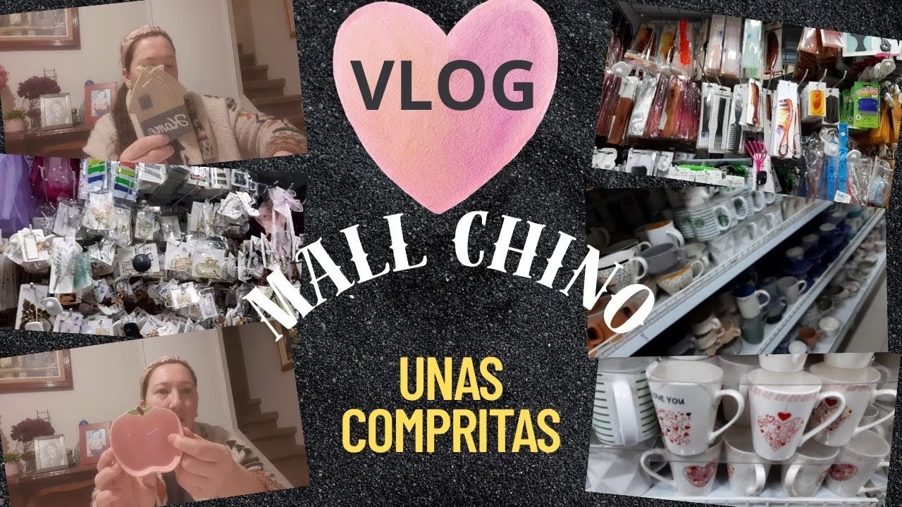 VLOG  Mall Chino 😑😑UNAS COMPRITAS EN LOS CHINITOS😑 Me quedó super oscuro  😝