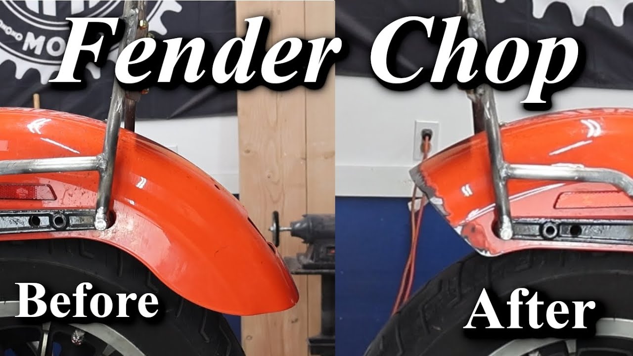 Harley Sportster: DIY Fender Chop