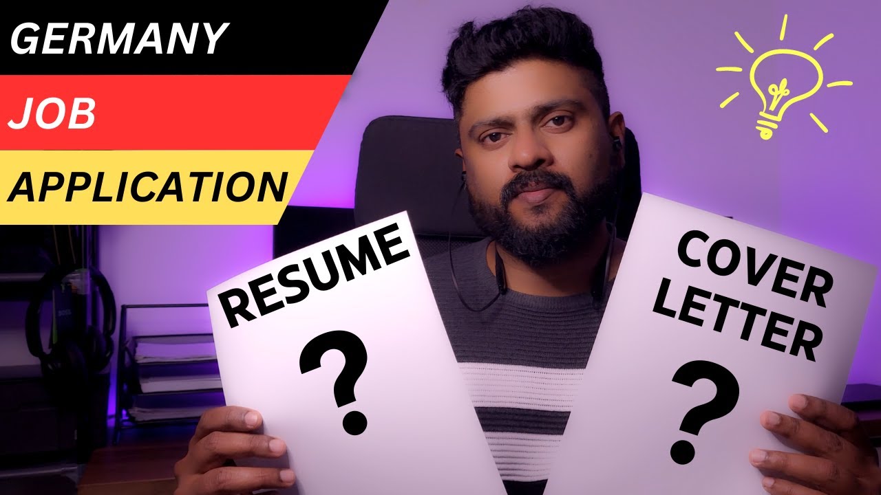 🇩🇪 ജർമ്മനി ജോലി അപേക്ഷ | Resume & cover letter tips for Germany/EU job application | Work in Germany