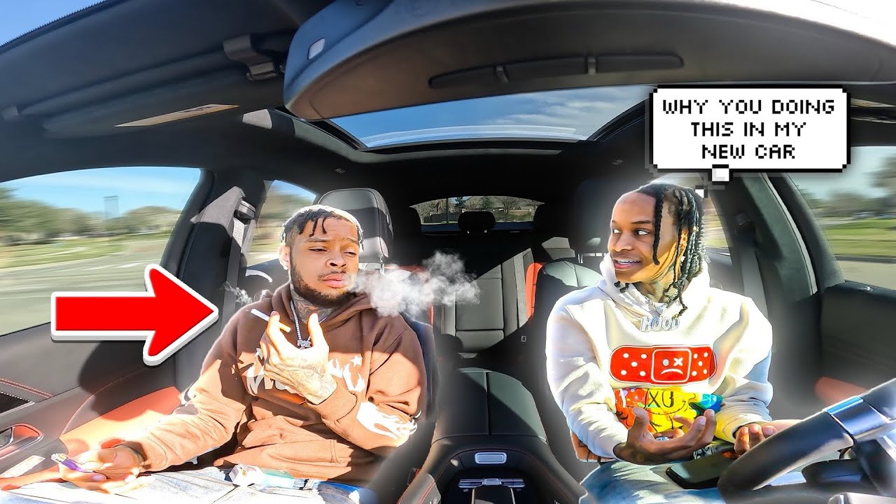 I Decided To Spark A Cigarette In Jazz New GLE AMG..