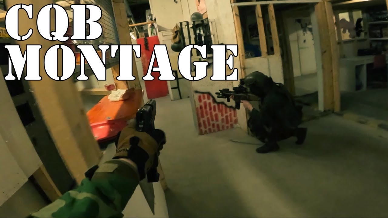 Airsoft GBB CQB Gameplay Montage