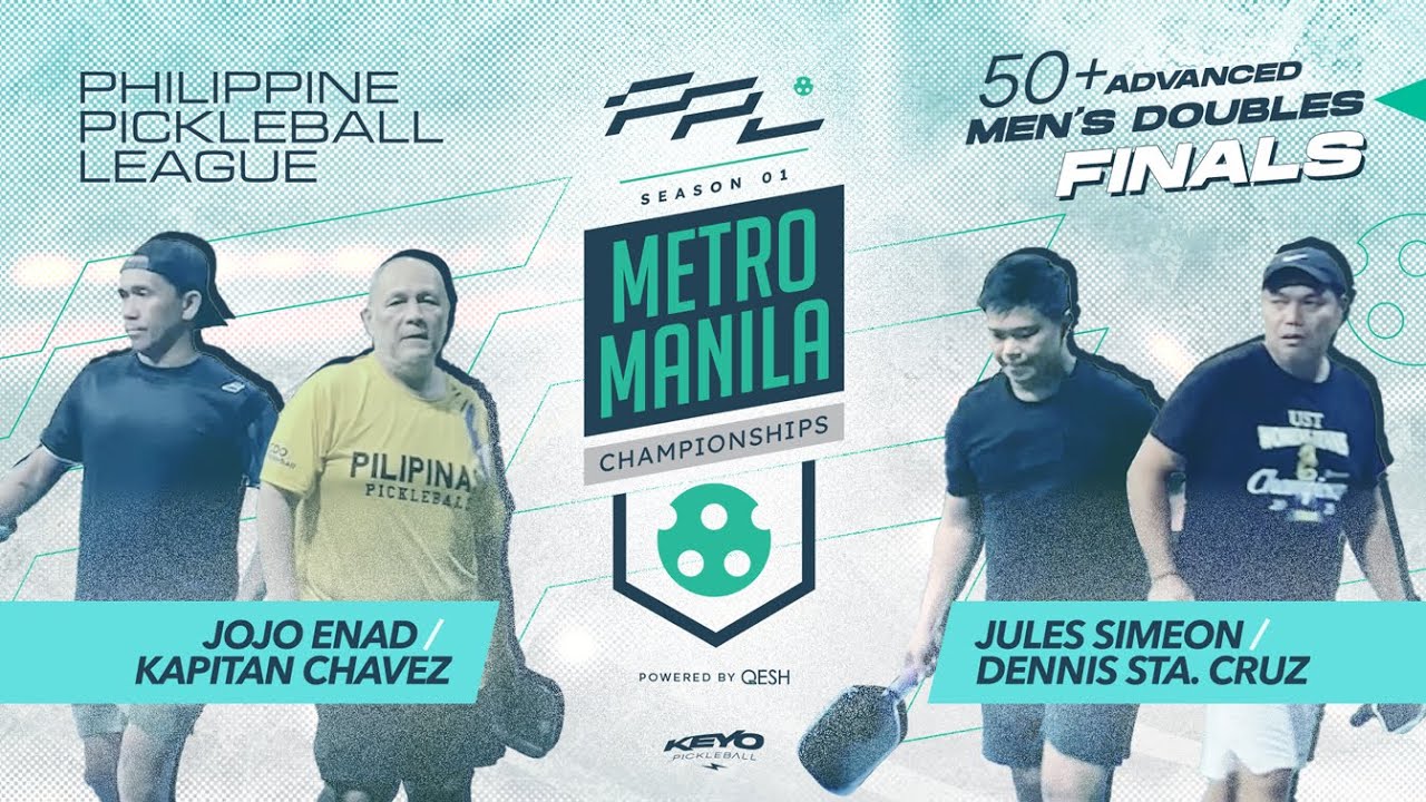 PPL 50+ Men's Doubles Finals (Advanced) Jules / Dennis vs Jojo /Kapitan