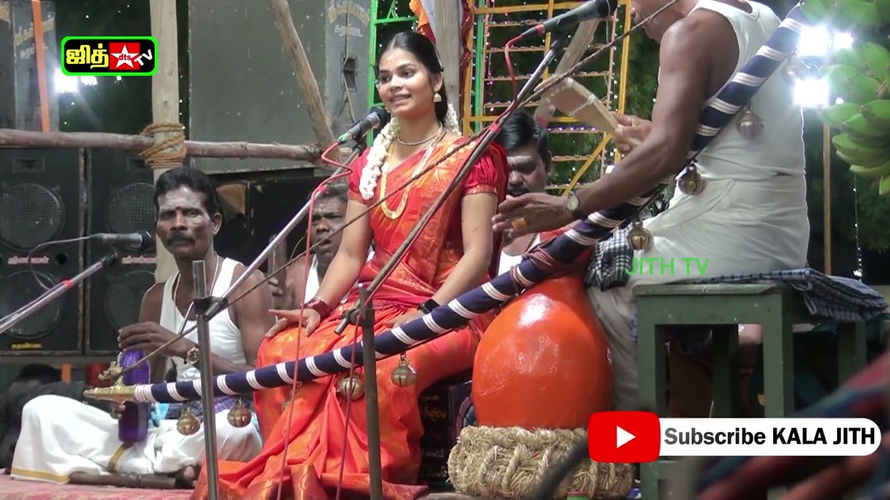 💥சுரண்டை முப்புடாதி அம்மன் கோவில்🙏 கொடை விழாவில் 💗மாதவியின் வில்லிசை #madhavi #jithtv #kalajith