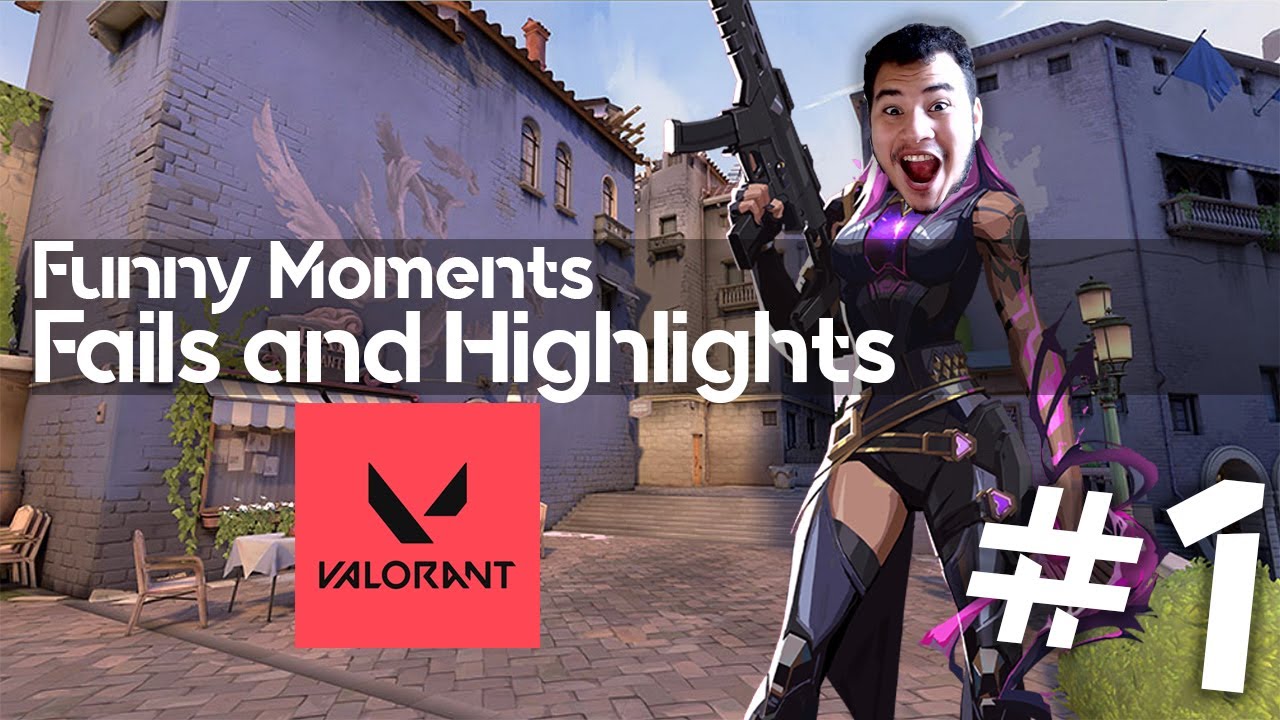 Valorant Funny Moments Highlights and Fails #1 - Burg3rTV