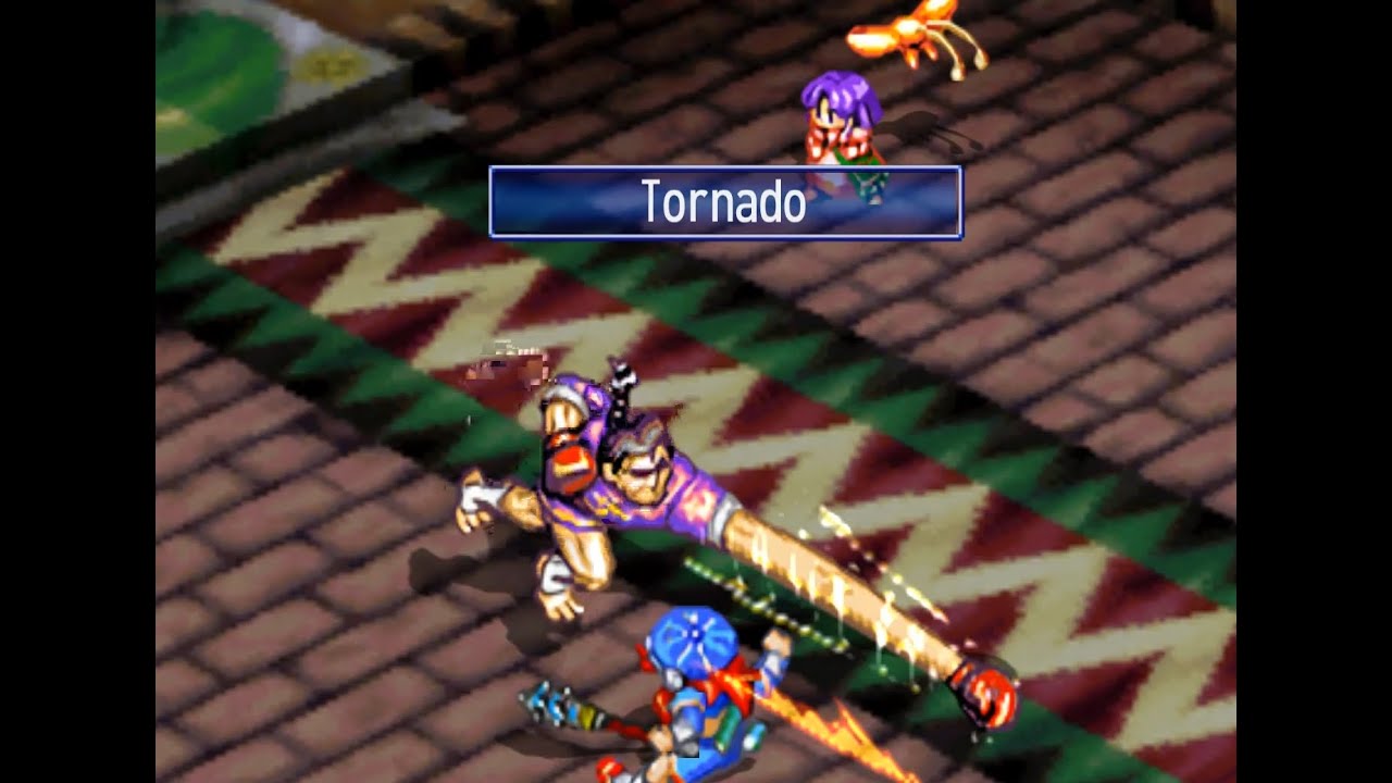 Grandia HD Gameplay (Boss Fight Chang) Grandia HD PC Chang Boss Fight