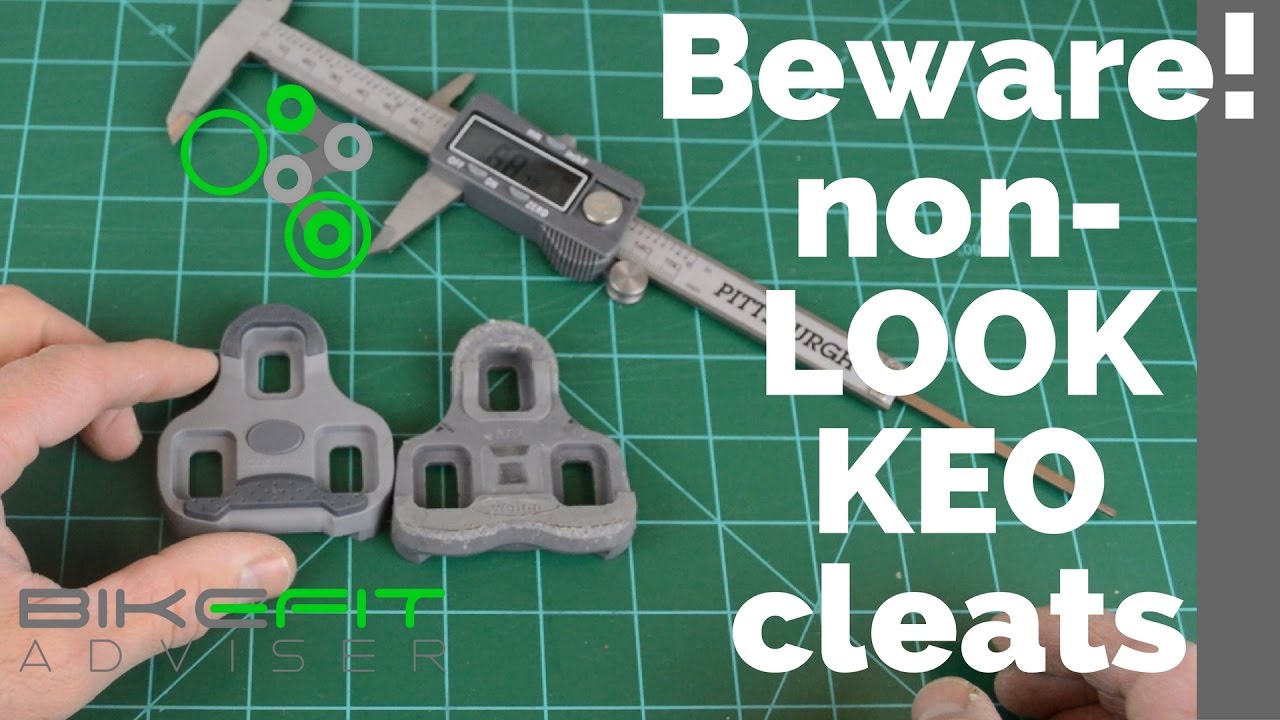 Beware!  Non-LOOK Keo cleats