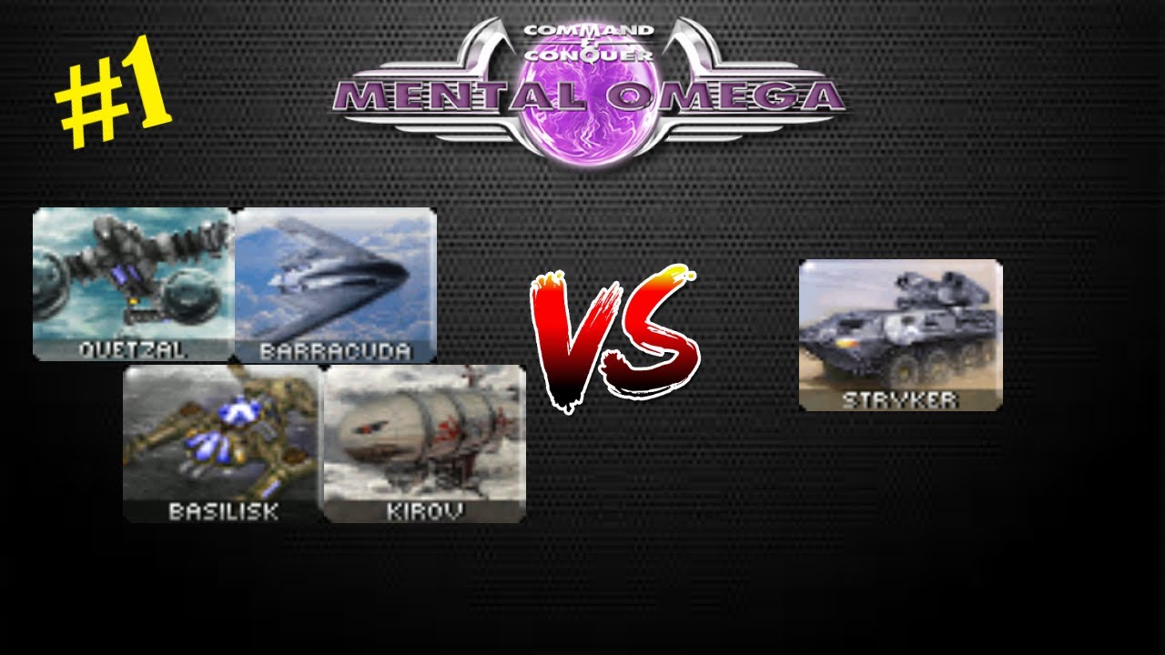 Mental Omega Aerial Artillery Test (Part 1)