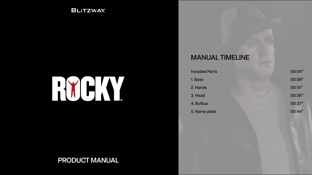 [MANUAL] ROCKY 1/4 Scale Statue