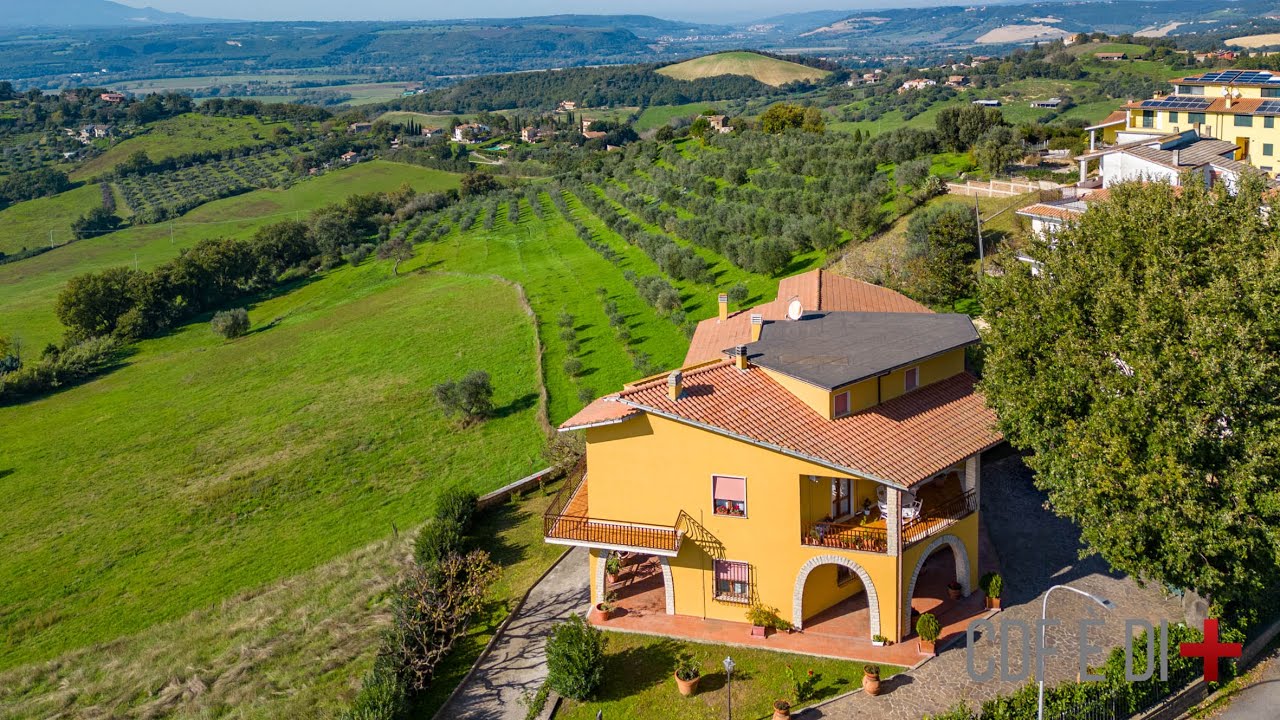 Visita dell'immobile |Magliano Sabina (RI), Italy |Villa con vista panoramica e rifiniture di lusso.